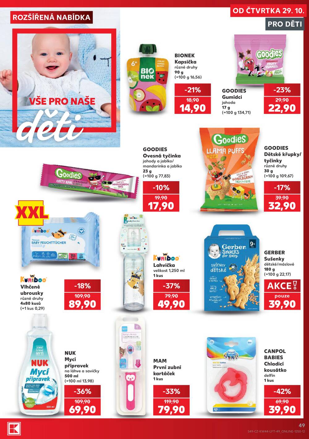 Kaufland 29.10. - 3.11. - Kaufland - Strakonice