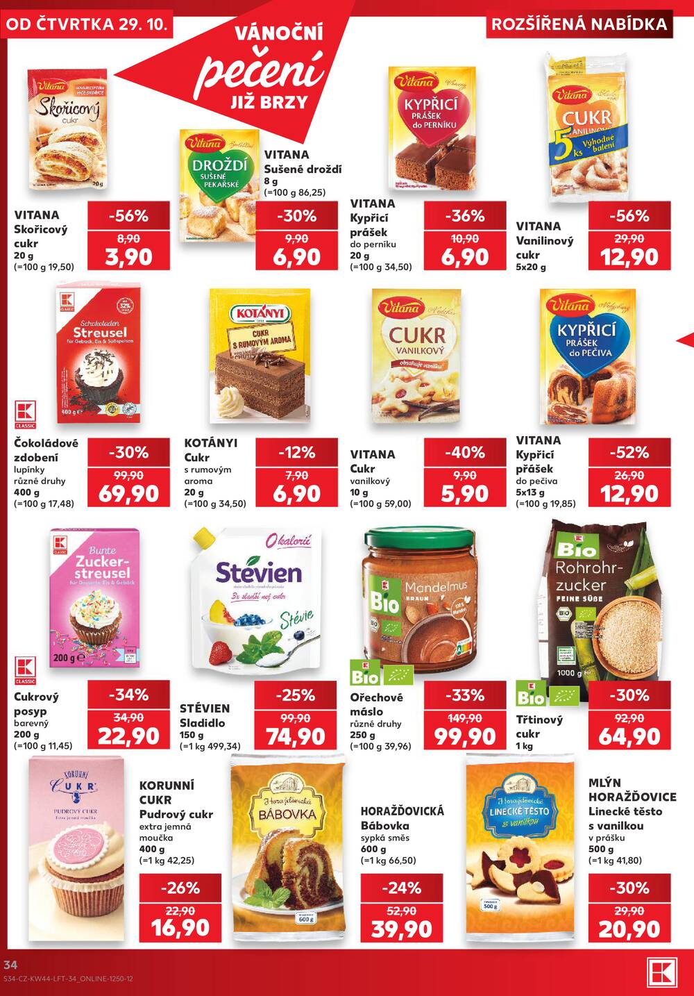 Kaufland 29.10. - 3.11. - Kaufland - Čáslav