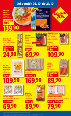 Lidl od 26.10. do 27.10.2026