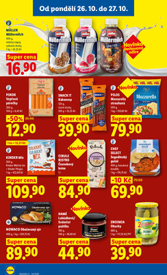Lidl od 26.10. do 27.10.2026