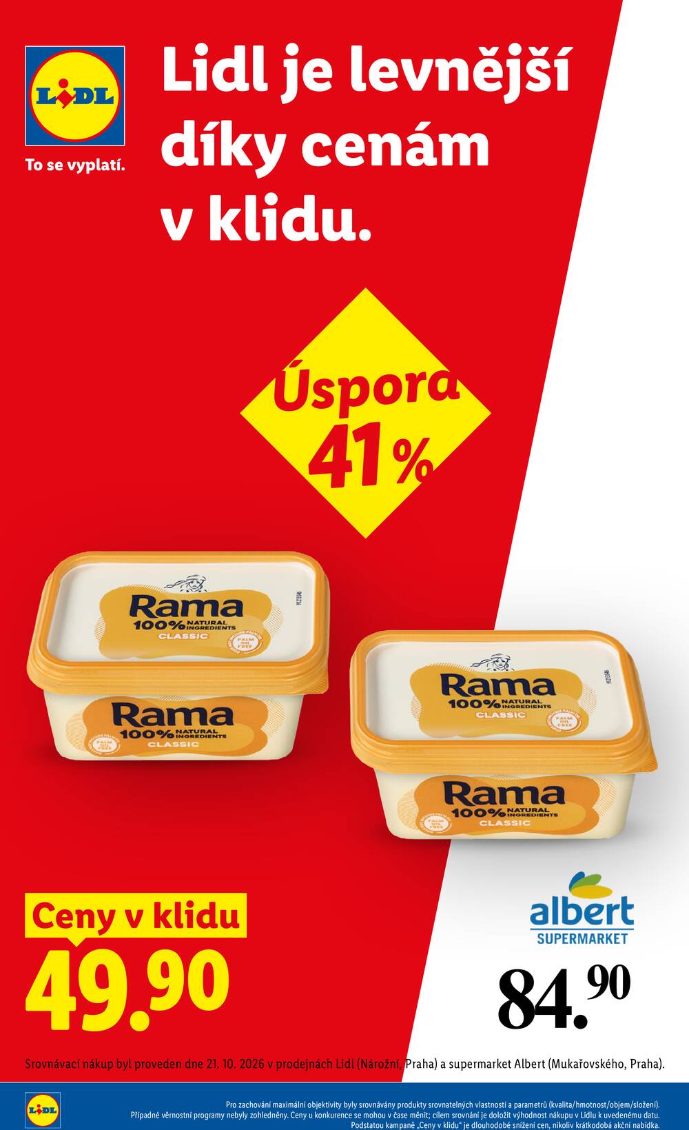 Lidl Čtvrtek od 29.10. do 1.11.2026