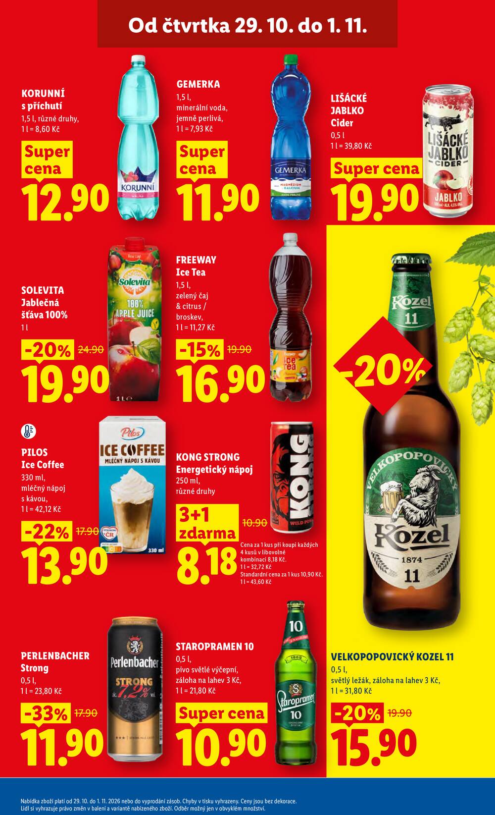 Leták Lidl - Lidl Čtvrtek od 29.10. do 1.11.2026 - strana 33 Leták Lidl - Lidl Čtvrtek od 29.10. do 1.11.2026 - strana 33