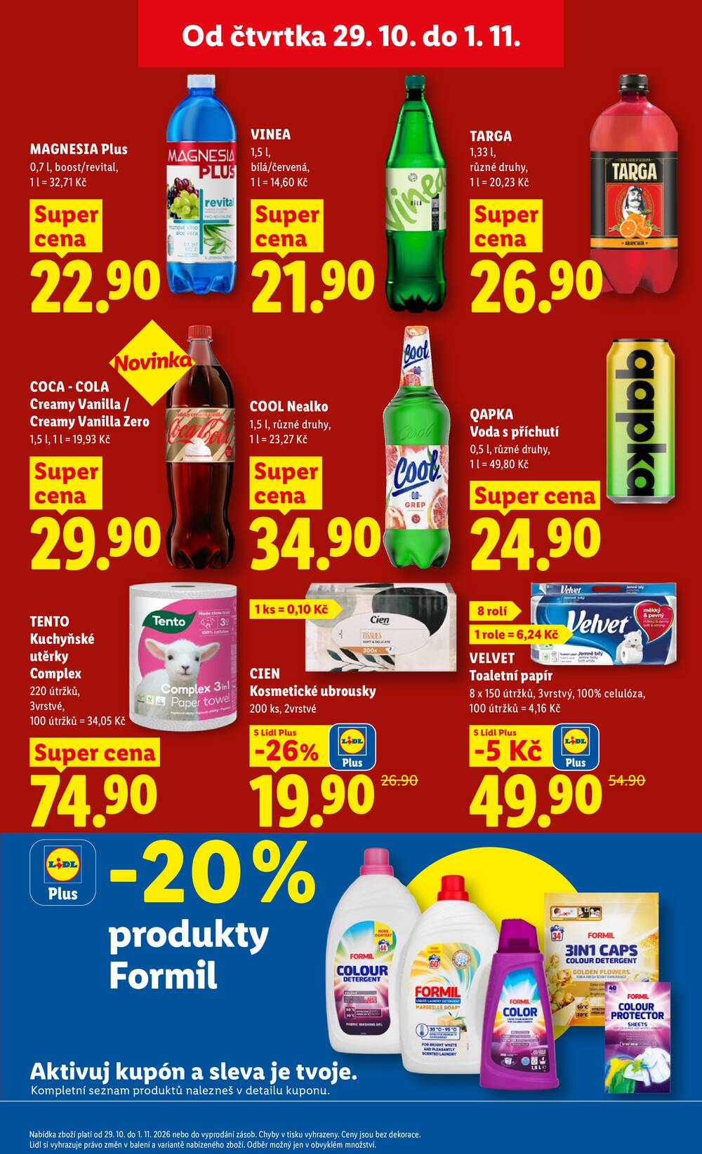 Leták Lidl - Lidl Čtvrtek od 29.10. do 1.11.2026 - strana 37 Leták Lidl - Lidl Čtvrtek od 29.10. do 1.11.2026 - strana 37