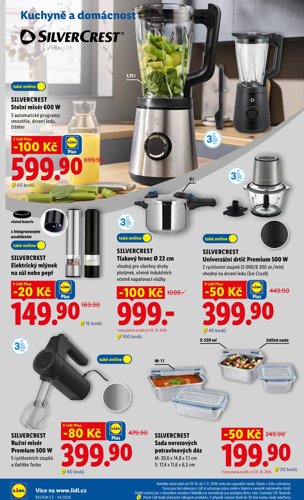 Leták Lidl - Lidl Čtvrtek od 29.10. do 1.11.2026 - strana 46 Leták Lidl - Lidl Čtvrtek od 29.10. do 1.11.2026 - strana 46