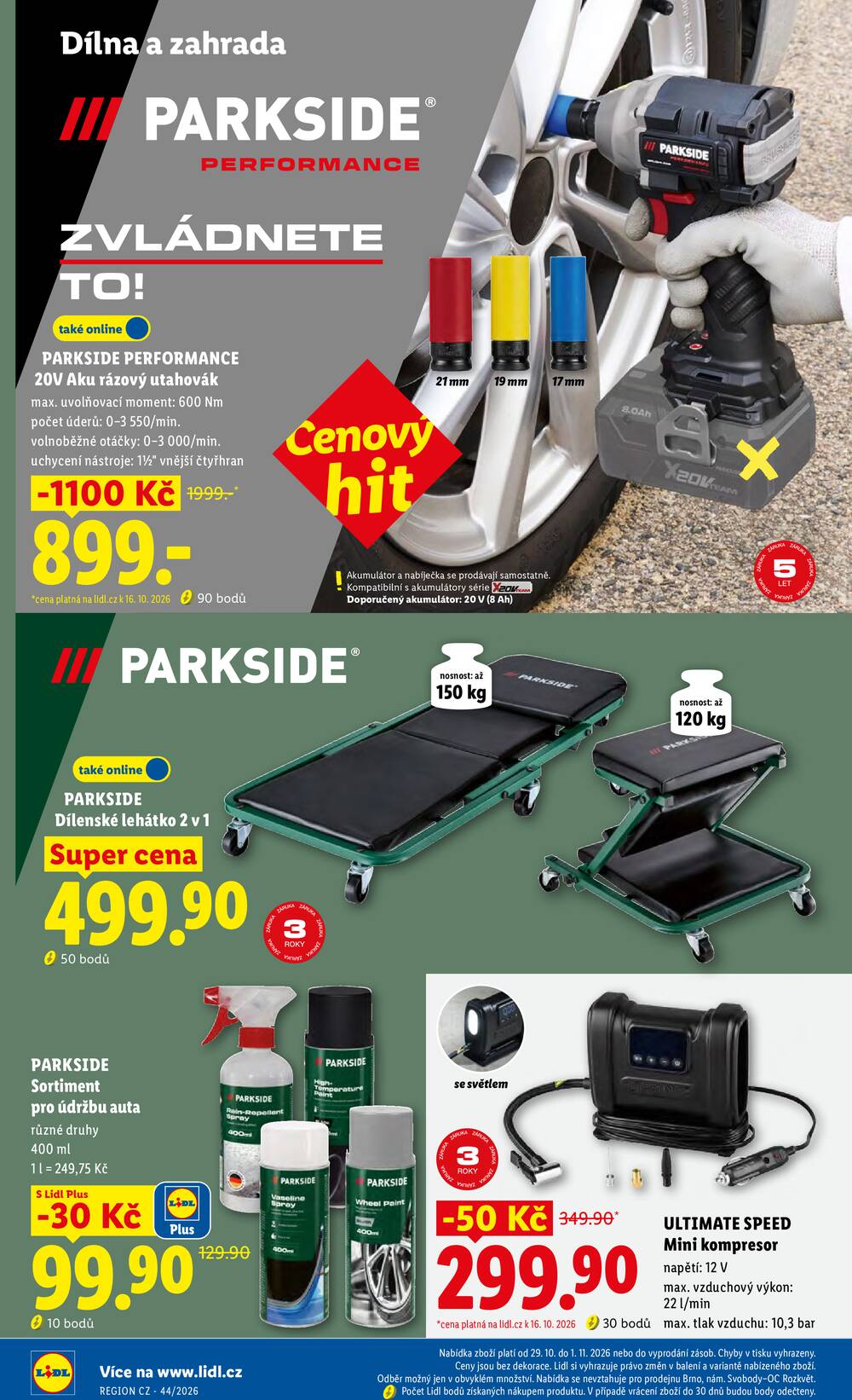 Leták Lidl - Lidl Čtvrtek od 29.10. do 1.11.2026 - strana 52 Leták Lidl - Lidl Čtvrtek od 29.10. do 1.11.2026 - strana 52