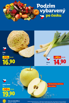 Lidl Čtvrtek od 29.10. do 1.11.2026