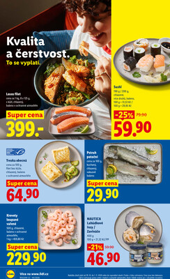 Lidl Čtvrtek od 29.10. do 1.11.2026