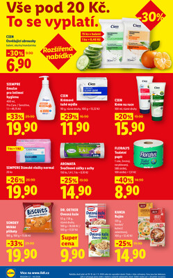 Lidl Čtvrtek od 29.10. do 1.11.2026