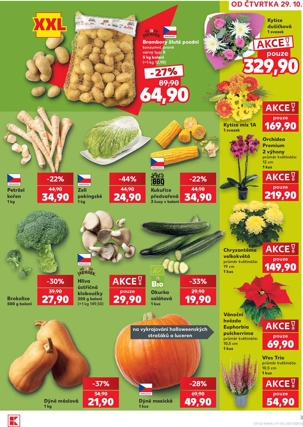 Kaufland 29.10. - 3.11. - Kaufland - Náchod