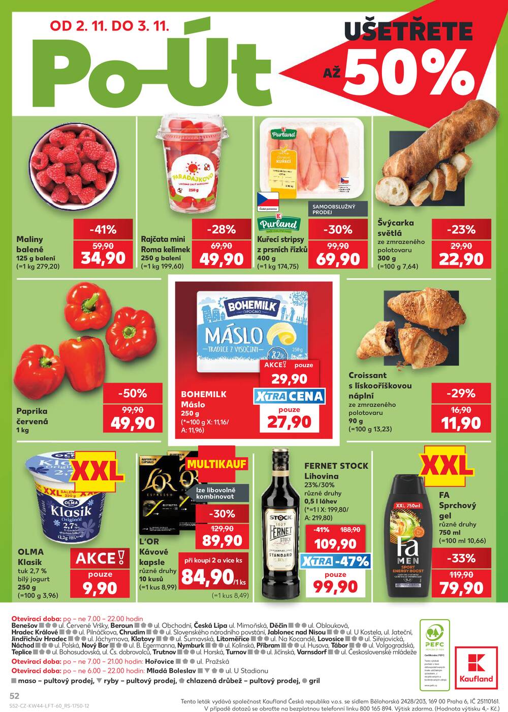 Kaufland 29.10. - 3.11. - Kaufland - Náchod