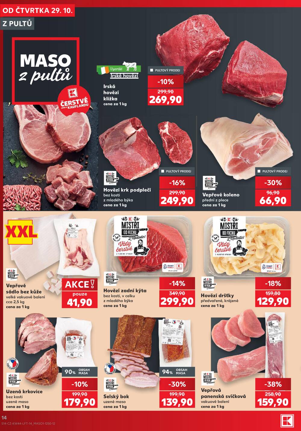 Leták Kaufland - Kaufland 29.10. - 3.11. - Kaufland - Mladá Boleslav - strana 14