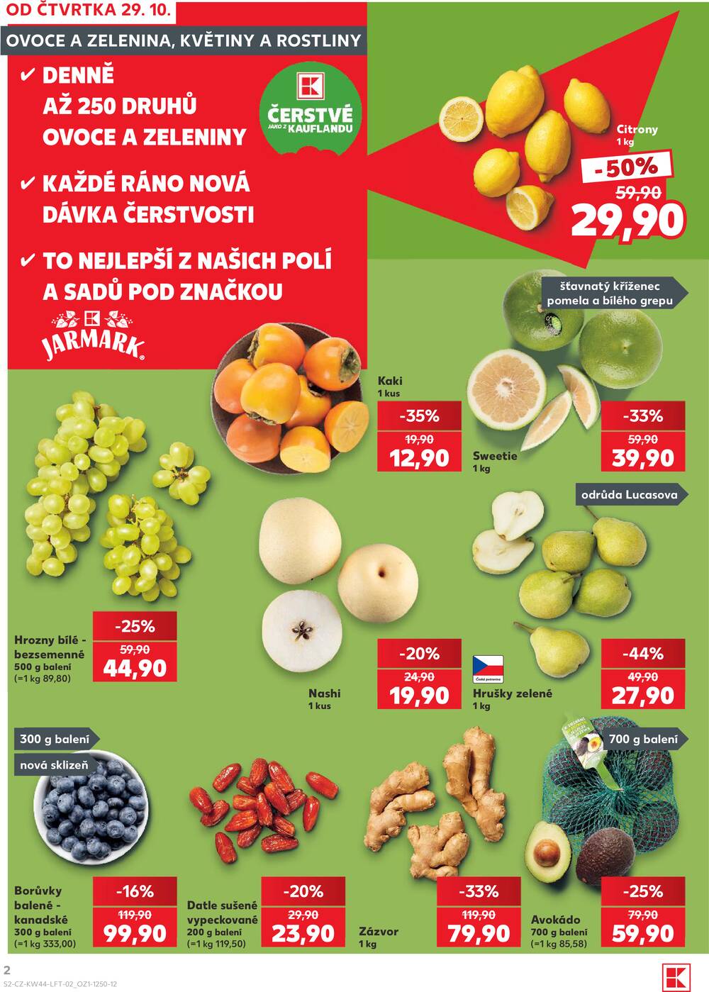 Kaufland 29.10. - 3.11. - Kaufland - Teplice