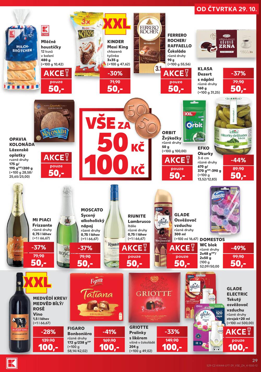 Kaufland 29.10. - 3.11. - Kaufland - Teplice