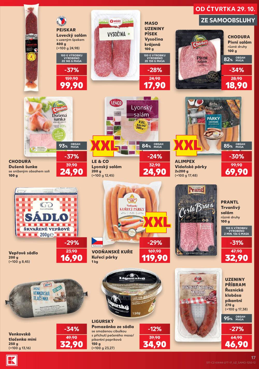 Kaufland 29.10. - 3.11. - Kaufland - Kuřim
