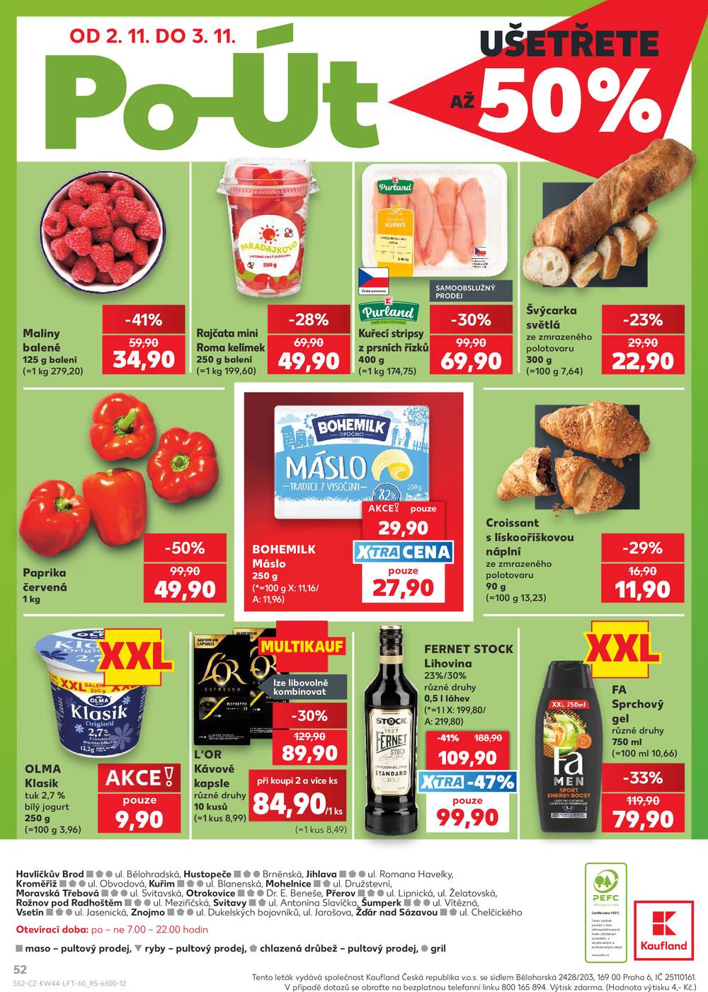 Kaufland 29.10. - 3.11. - Kaufland - Kuřim