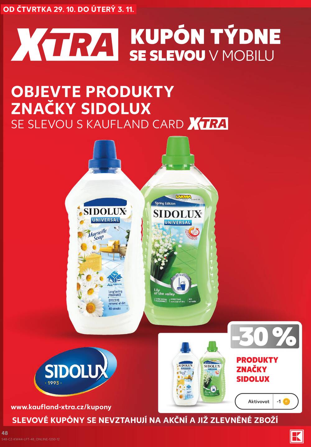 Kaufland 29.10. - 3.11. - Kaufland - Svitavy