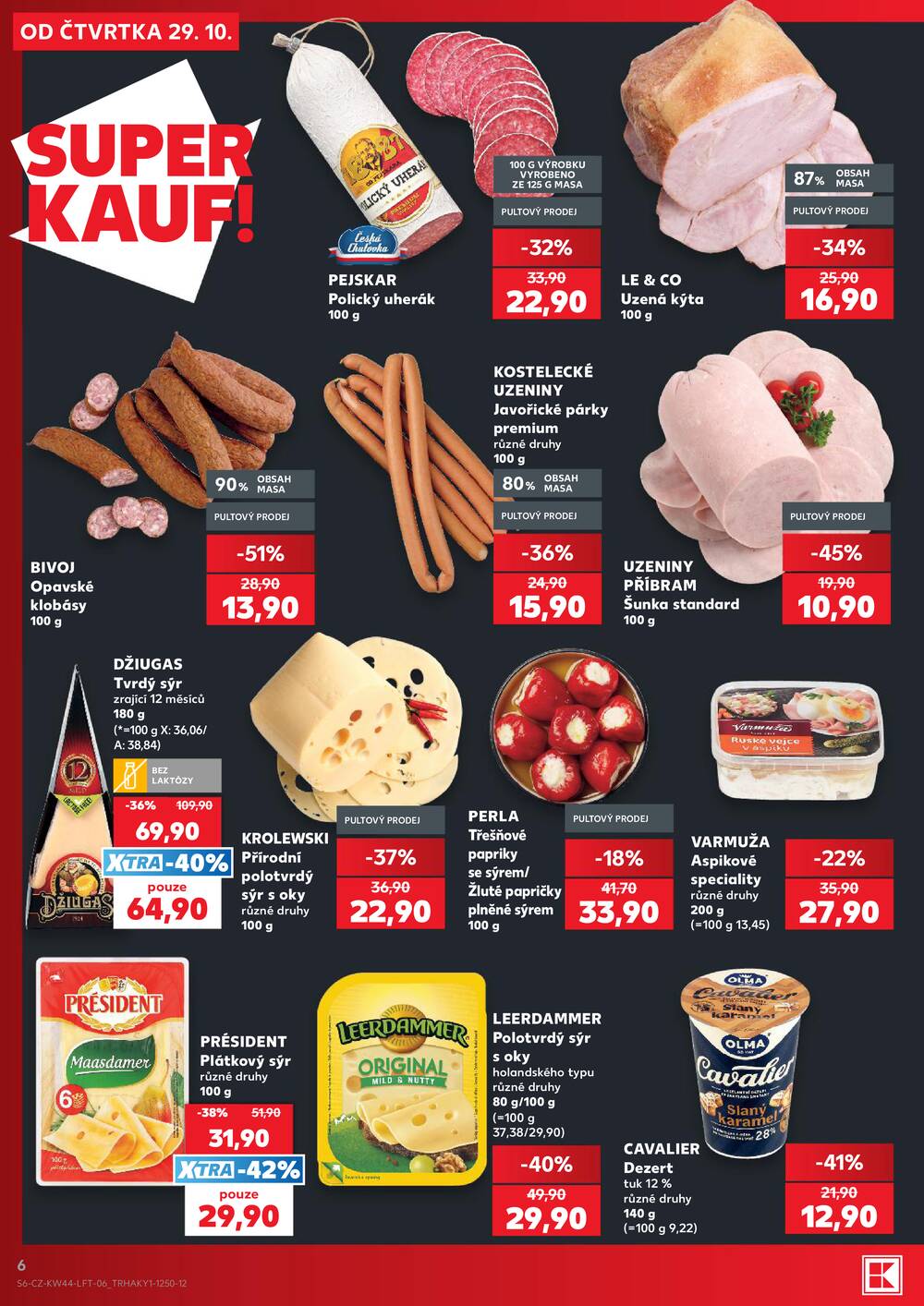 Kaufland 29.10. - 3.11. - Kaufland - Vsetín