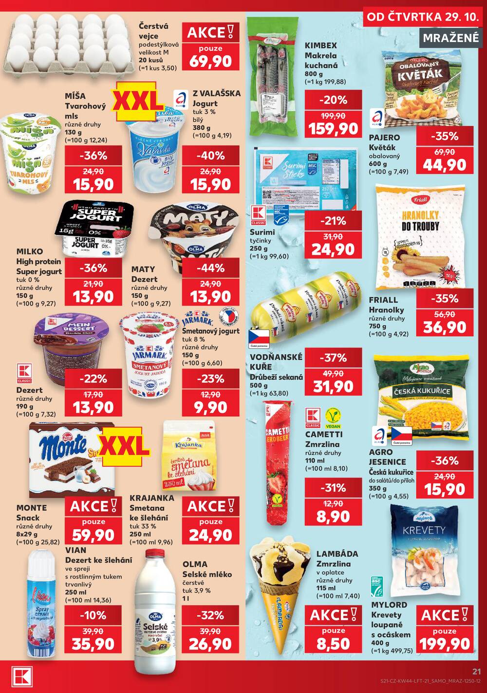 Kaufland 29.10. - 3.11. - Kaufland - Frýdek Místek