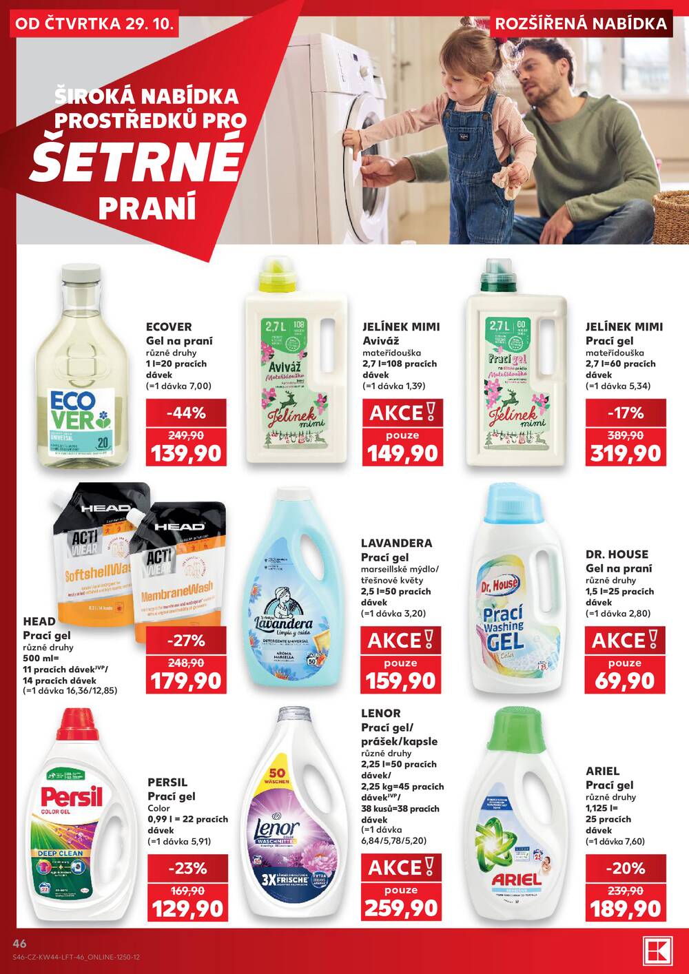 Kaufland 29.10. - 3.11. - Kaufland - Plzeň - Košutka