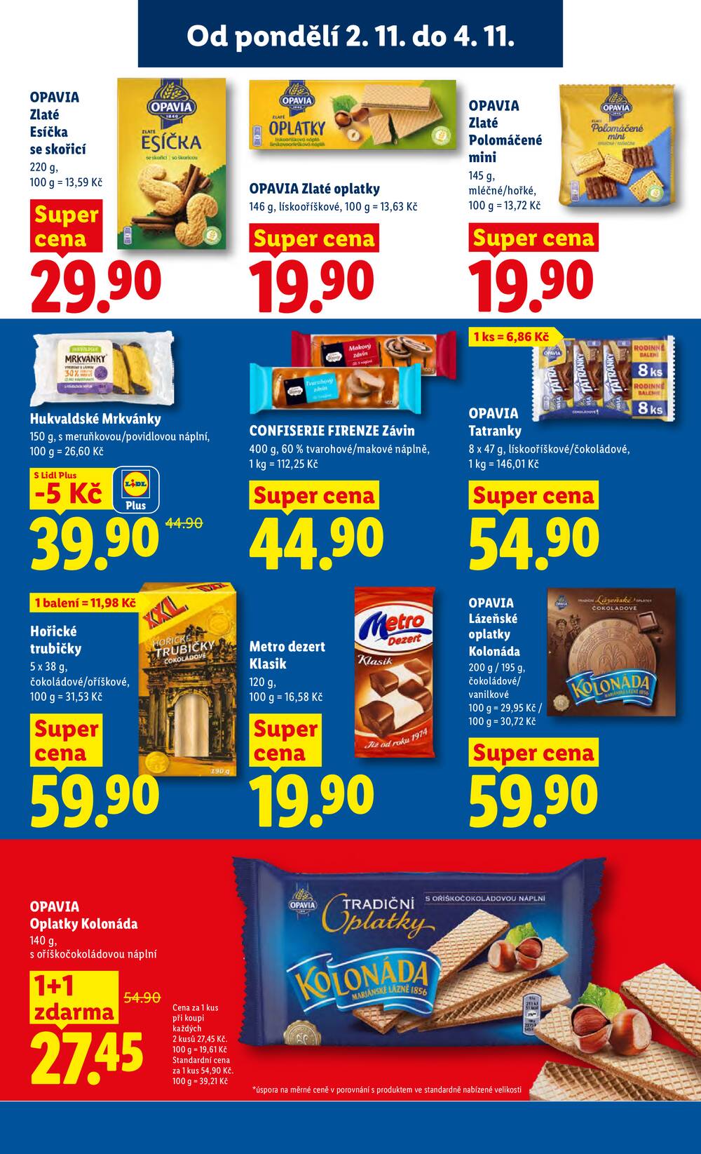 Lidl od 2.11. do 4.11.2026