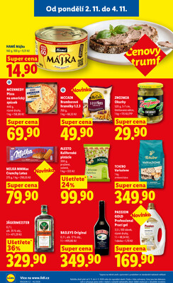 Lidl od 2.11. do 4.11.2026