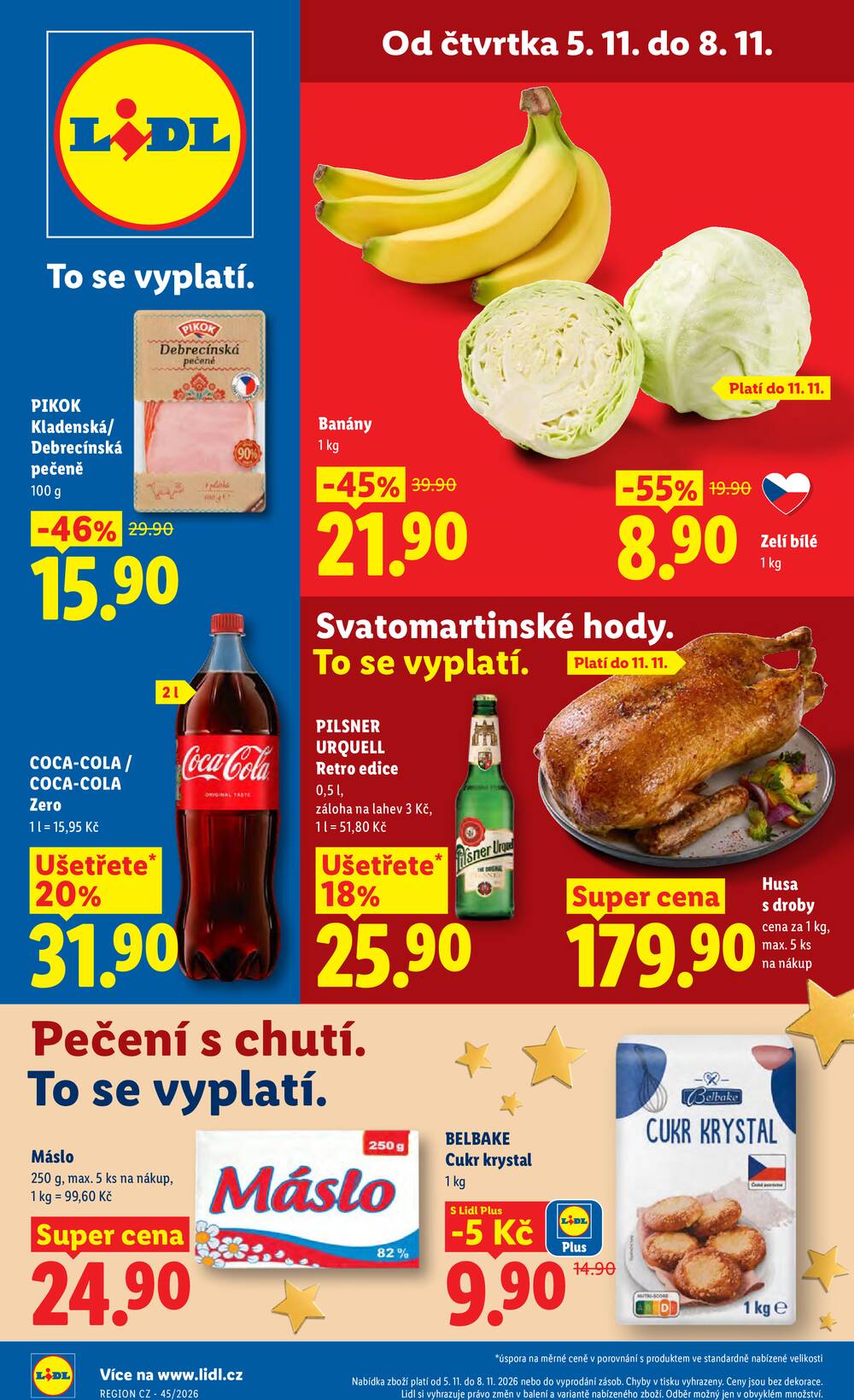 Leták Lidl - Lidl Čtvrtek od 5.11. do 8.11.2026 - strana 1 Leták Lidl - Lidl Čtvrtek od 5.11. do 8.11.2026 - strana 1