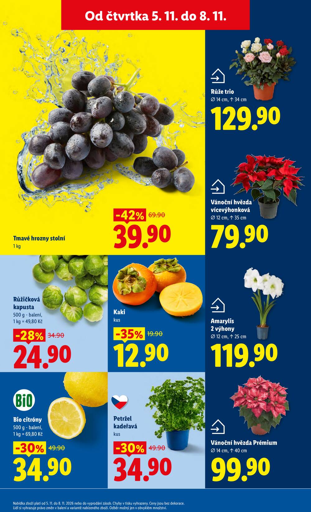 Lidl Čtvrtek od 5.11. do 8.11.2026