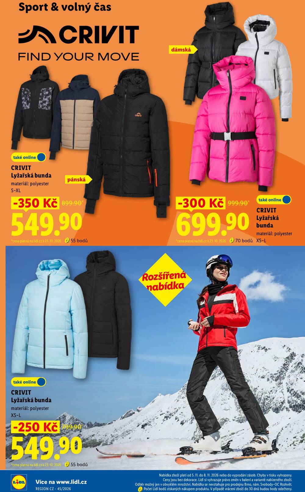 Lidl Čtvrtek od 5.11. do 8.11.2026