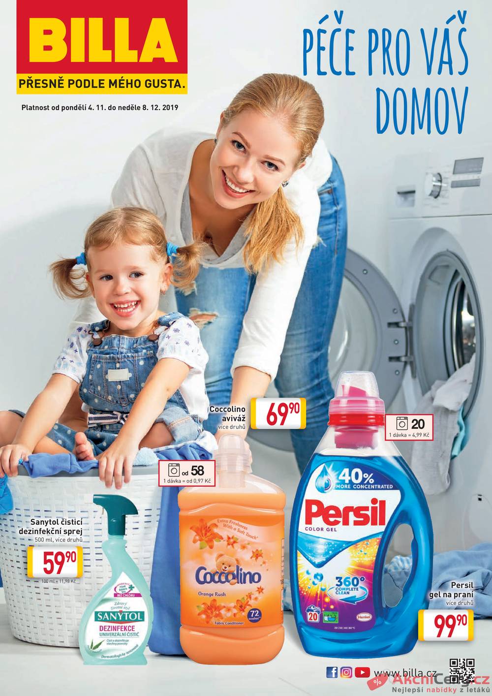 Leták Billa - Billa Péče pro Váš domov od 4.11. do 8.12.2019 - strana 1 Leták Billa - Billa Péče pro Váš domov od 4.11. do 8.12.2019 - strana 1
