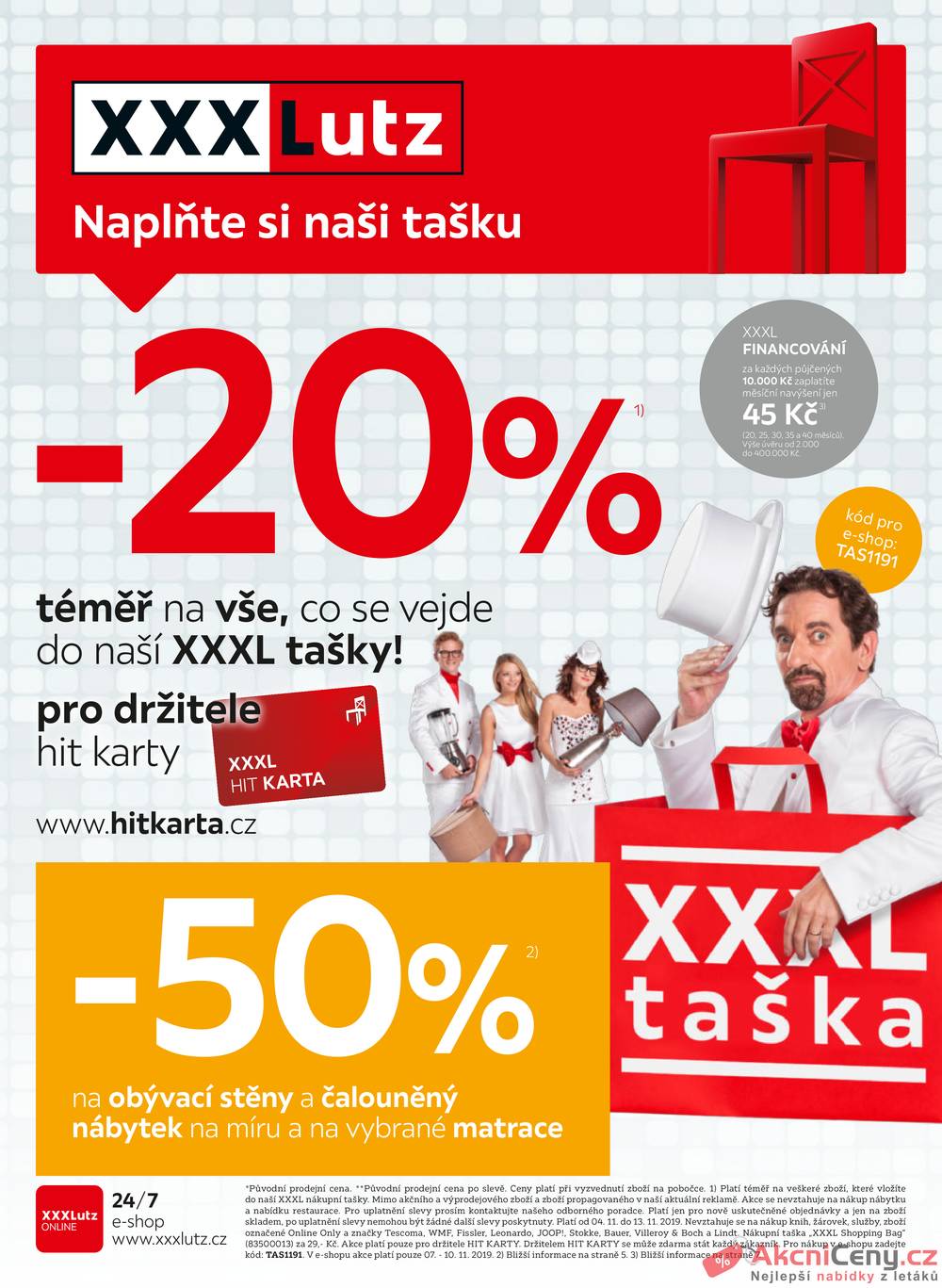 Leták XXXLutz - XXXLutz od 4.11. do 17.11.2019 - strana 1 Leták XXXLutz - XXXLutz od 4.11. do 17.11.2019 - strana 1