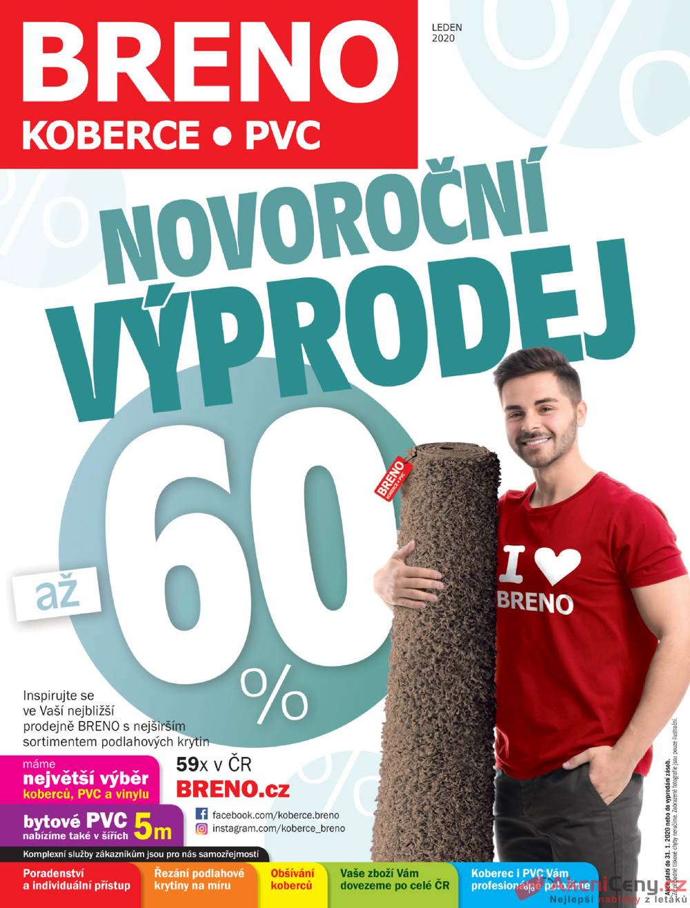 Leták Koberce BRENO - Koberce Breno 1.1. - 31.1. - strana 1 Leták Koberce BRENO - Koberce Breno 1.1. - 31.1. - strana 1
