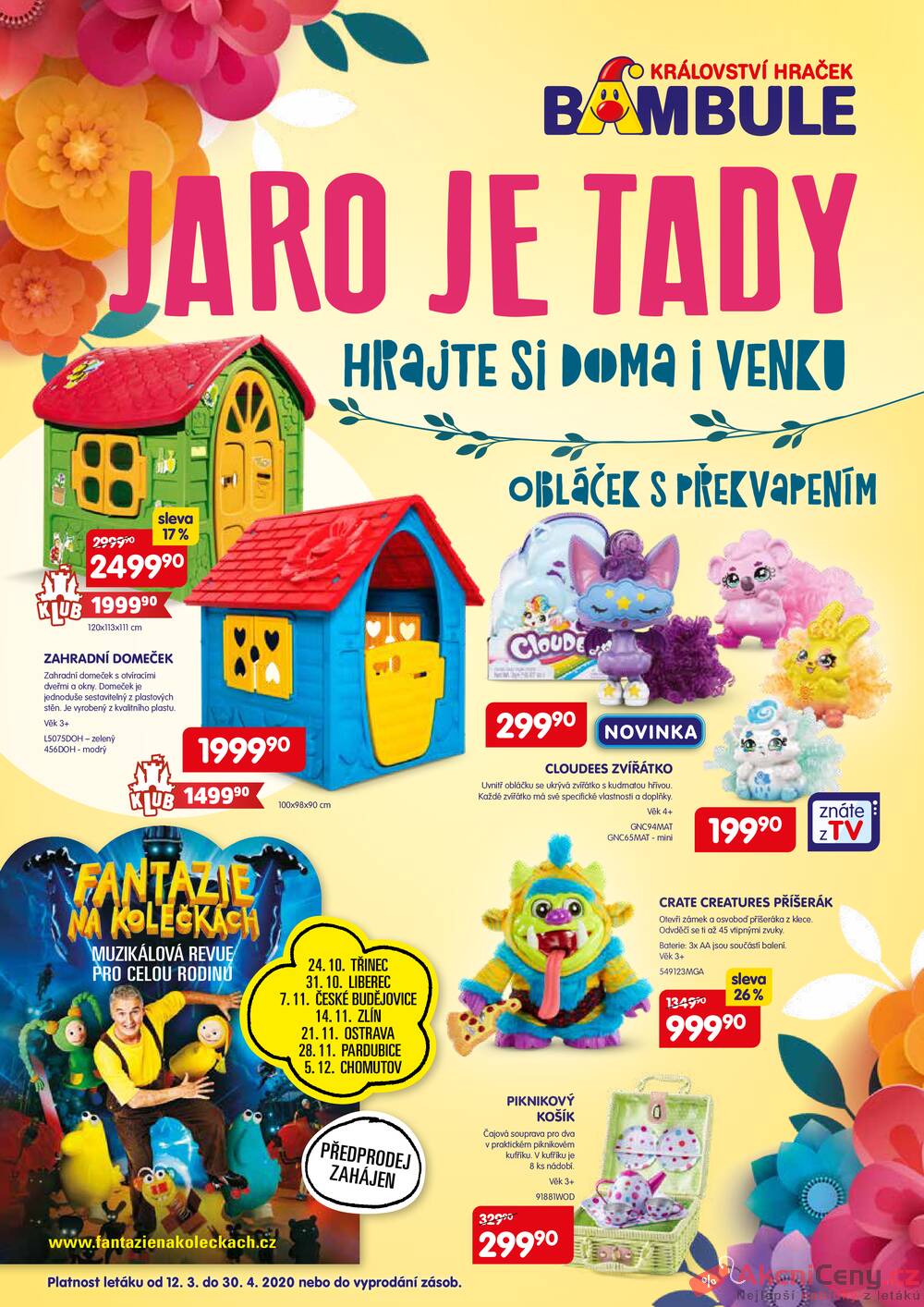 Leták Bambule - Bambule od 12.3. do 30.4.2020 - strana 1 Leták Bambule - Bambule od 12.3. do 30.4.2020 - strana 1