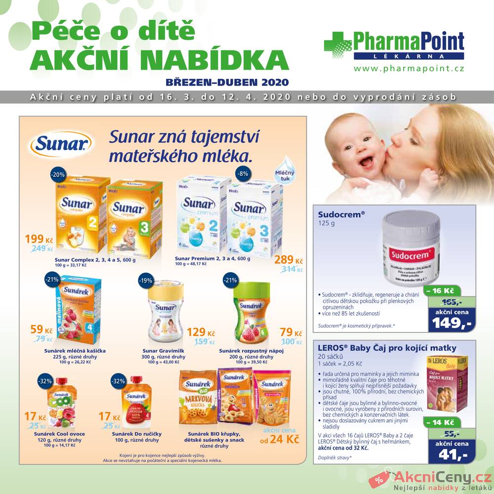 Leták PharmaPoint - Pharma Point od 16.3. do 12.4.2020 - strana 1 Leták PharmaPoint - Pharma Point od 16.3. do 12.4.2020 - strana 1