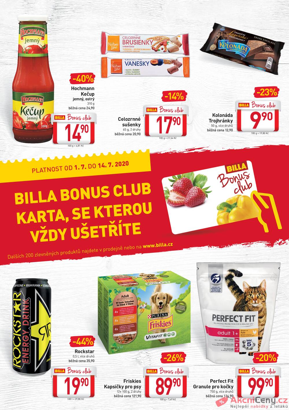 Leták Billa - Billa Bonus Club od 1.7. do 14.7.2020 - strana 1 Leták Billa - Billa Bonus Club od 1.7. do 14.7.2020 - strana 1