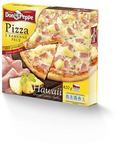 Don Peppe pizza pečená na kameni 395-430g, vybrané druhy