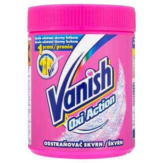Vanish Oxi Action Odstraňovač skvrn 500g, vybrané druhy