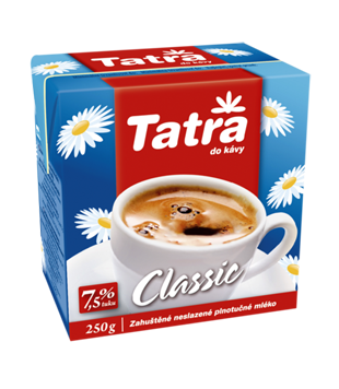 Tatra Classic kondenzované neslazené mléko 7,5 %