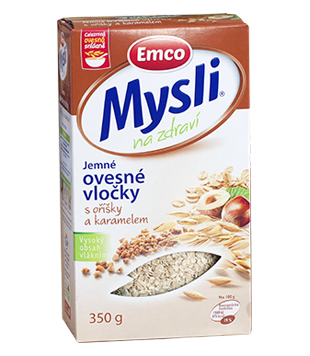 Emco Ovesné vločky s příchutí, různé druhy
