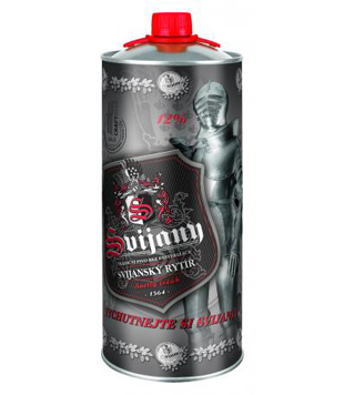 Svijanský Rytíř, světlý ležák (plechovka)