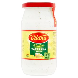 Vitana Poctivá tatarská omáčka, majonéza 435ml, vybrané druhy