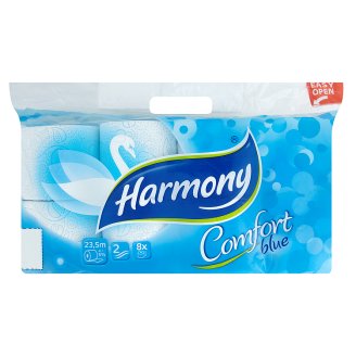Harmony toaletní papír 2-vrstvý 8 rolí, vybrané druhy 
