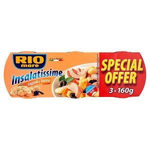 Rio Mare Insalatissime 3x 160g, vybrané druhy