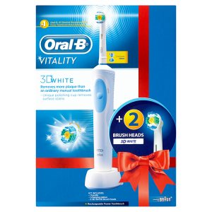 Oral-B Vitality 3D White akumulátorový elektrický zubní kartáček