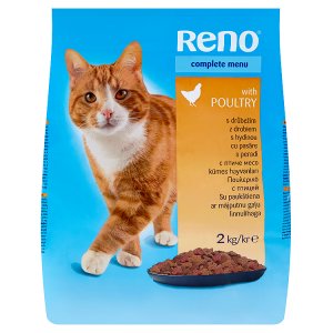 Reno Kompletní krmivo pro dospělé kočky s drůbežím 2kg