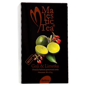Biogena Majestic Tea Goji & Limetka ovocno-bylinný čaj porcovaný 20 x 2,5g