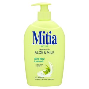 Mitia Tekuté mýdlo s dávkovačem aloe & milk 500ml