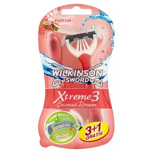 Wilkinson Sword Xtreme3 Coconut dream pohotové holítko 4 ks