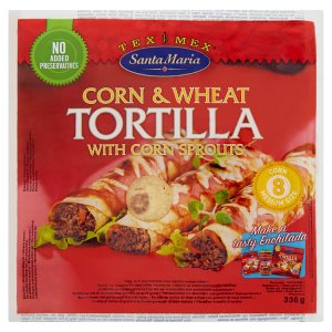 Santa Maria Tex Mex Pšenično-kukuřičná tortilla 336g