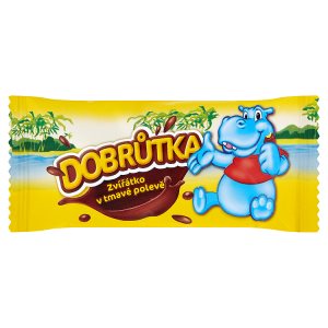 Dobrůtka zvířátko v tmavé polevě 50g (Čoko Klasik)