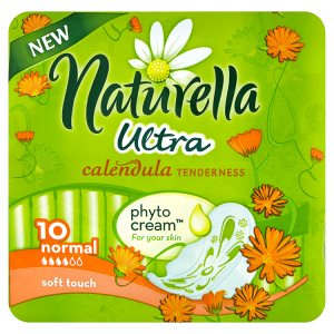 Naturella Calendula Tenderness ultra normal hygienické vložky s jemnou vůní 10 ks